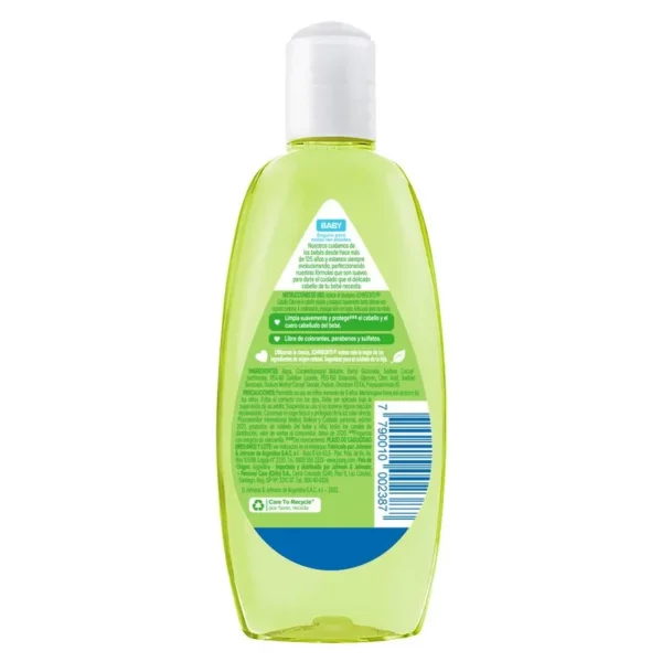 Johnson's Baby Shampoo Cabello Claro x 200 ml - Image 2