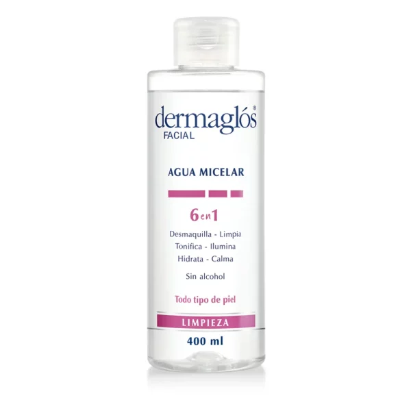 Dermaglós Agua Micelar 6 en 1 x 400 ml