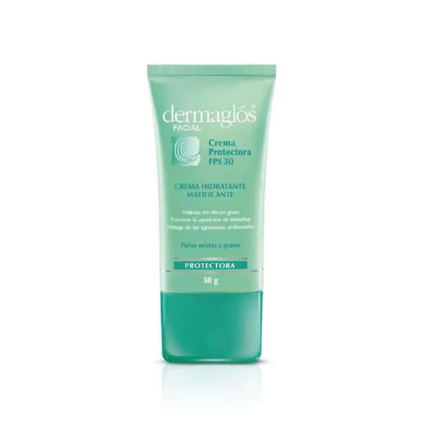 Dermaglós  Crema Facial Hidratante Matificante x 50 g