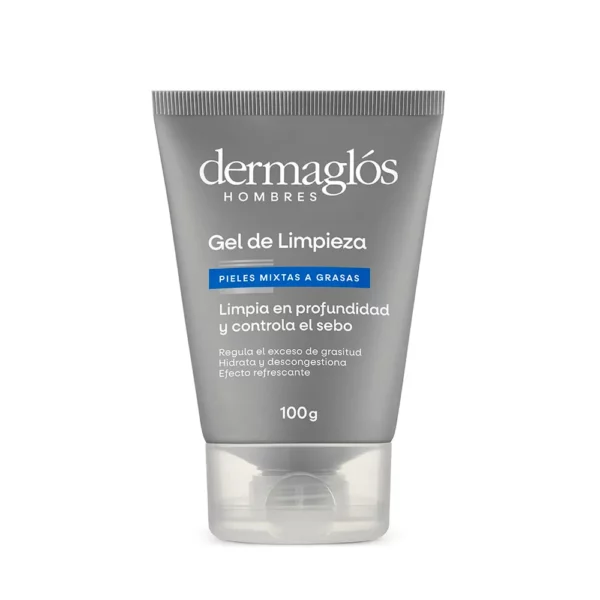 Dermaglós Gel De Limpieza Hombres Pieles Mixtas a Grasas x 100 ml