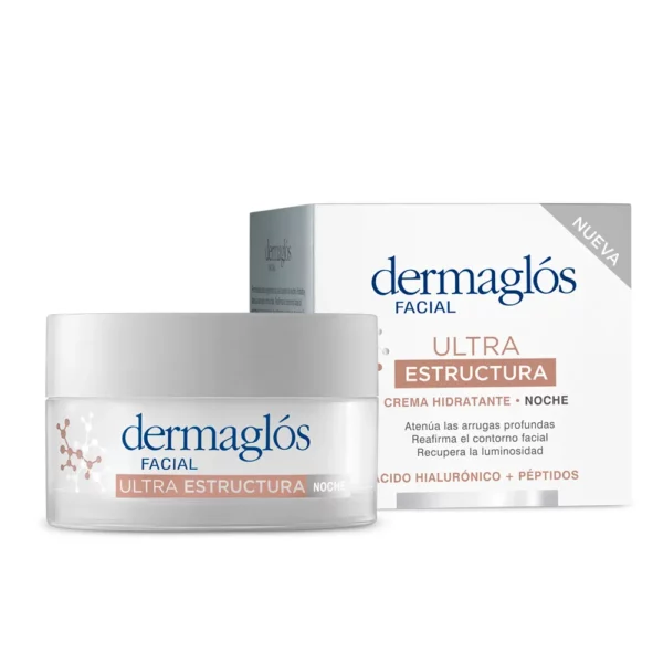 Crema Facial Dermaglós Hidratante de Noche Ultra Estructura x 50 g