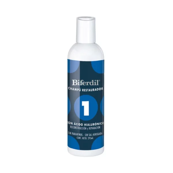 Biferdil Shampoo  con Ácido hialurónico x 295 ml