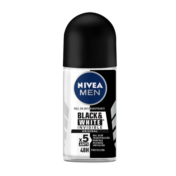 Nivea Men Invisible B&W Roll On x 50 ml