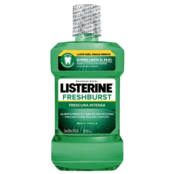 Listerine Freshburst Frescura Intensa x 500 ml