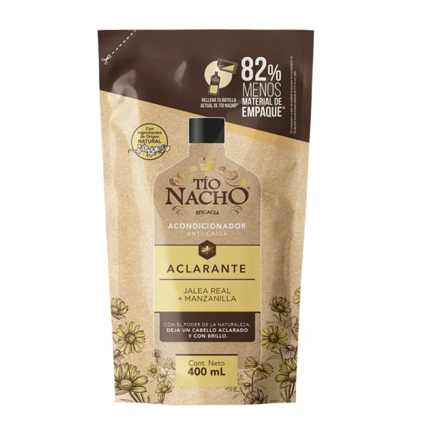 Tío Nacho Acondicionador Aclarante Recargable Doypack x 400 ml