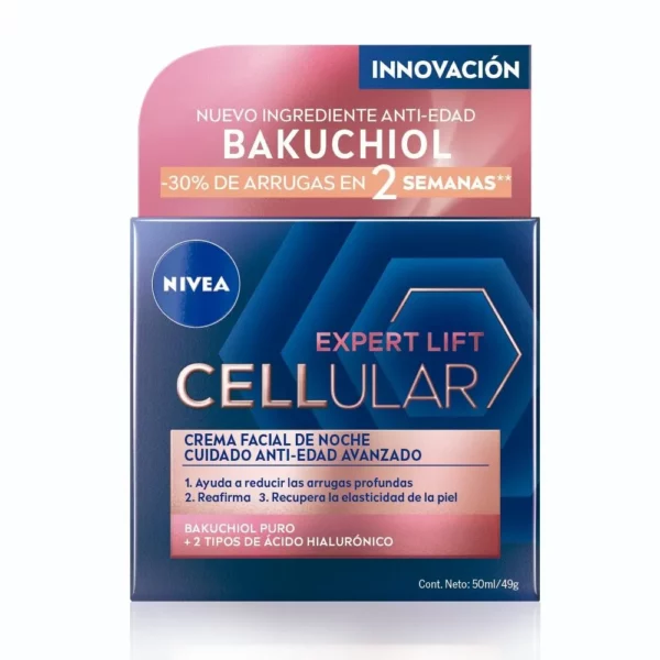 Nivea Cellular Lift Noche Expert con Bakuchiol x 50 ml