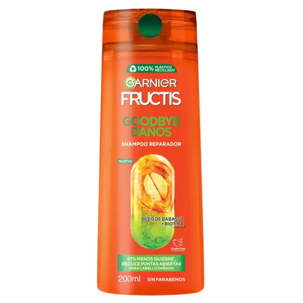 Garnier Fructis Shampoo Goodbye Daños x 200 ml