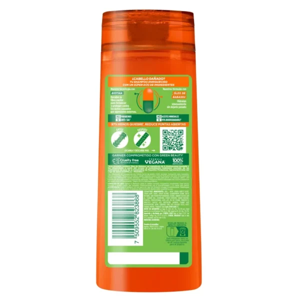 Garnier Fructis Shampoo Goodbye Daños x 200 ml - Image 2