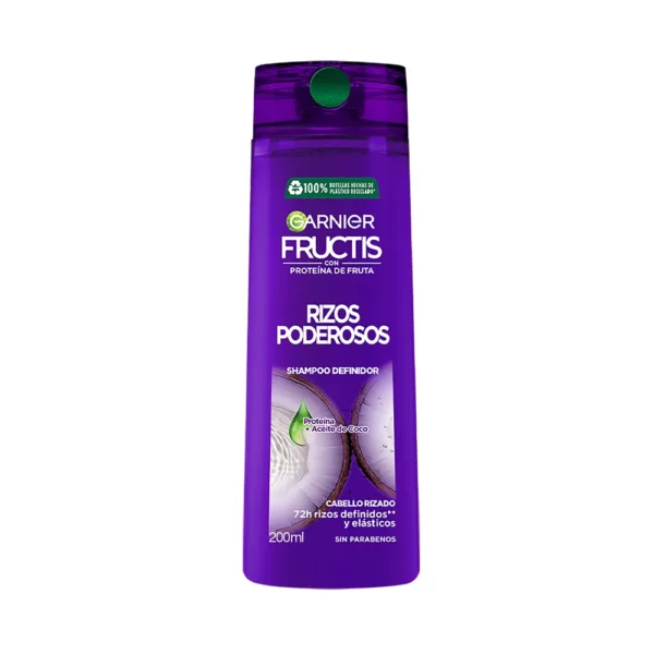 Garnier Fructis Shampoo Rizos Poderosos x 200 ml