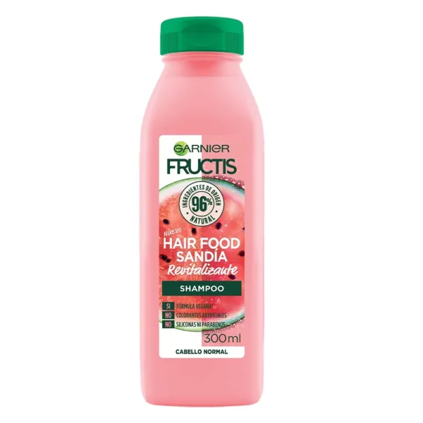 Garnier Fructis Shampoo Hair Food Sandia x 300 ml