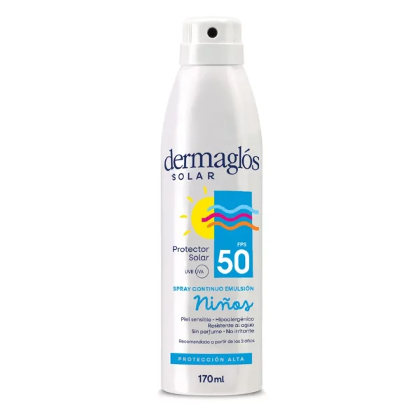 Dermaglós Potector Solar Niños FPS 50 x 170 ml