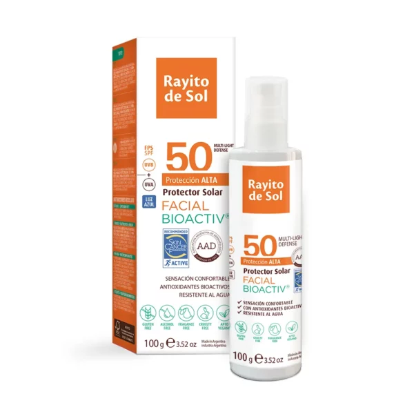 Rayito De Sol Prot Facial Bioactiv FPS50 x 100 g