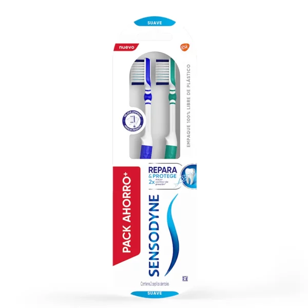 Sensodyne Cepillo Dental Repara y Protege x 2 un