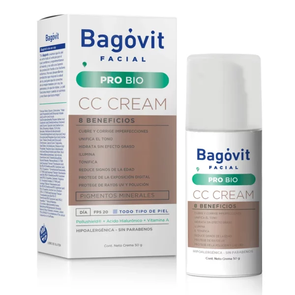 Bagóvit Facial Pro Bio CC Cream Multiprotectora  x 50 gr