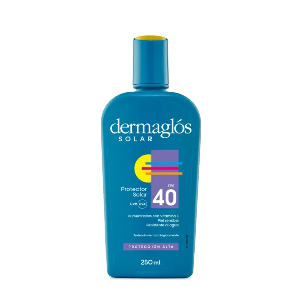 Dermaglós Protector Solar Emulsión FPS 40 x 250 ml