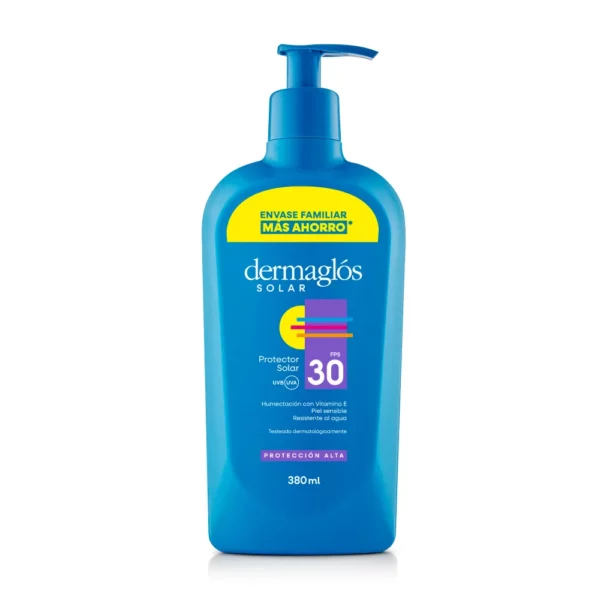 Dermaglós Protector Solar FPS30 Emulsión x 380 ml