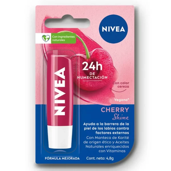 Nivea Cherry Shine x 4,8 g