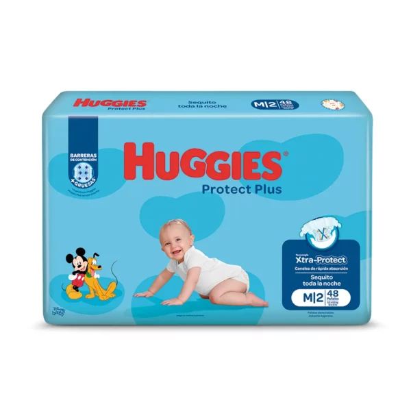 Huggies Pañanl Protect Plus M X 48