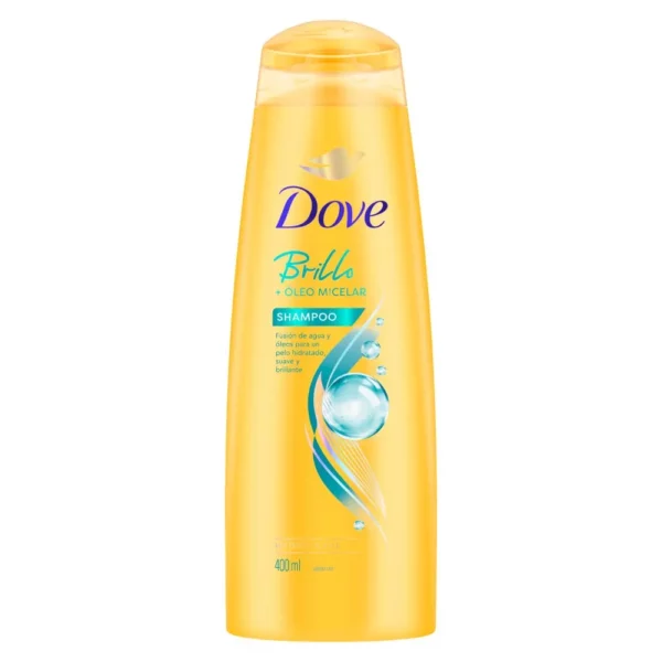 Dove Shampoo Dove Brillo + Óleo Micelar x 400 ml