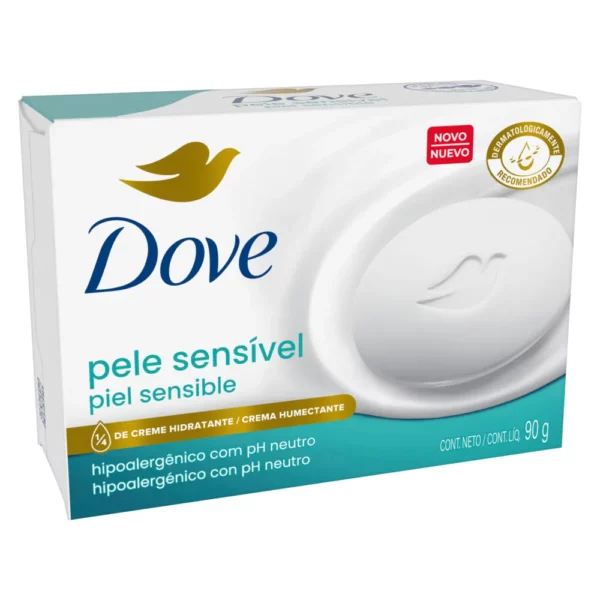 Dove Jabón Piel Sensible x 90 g