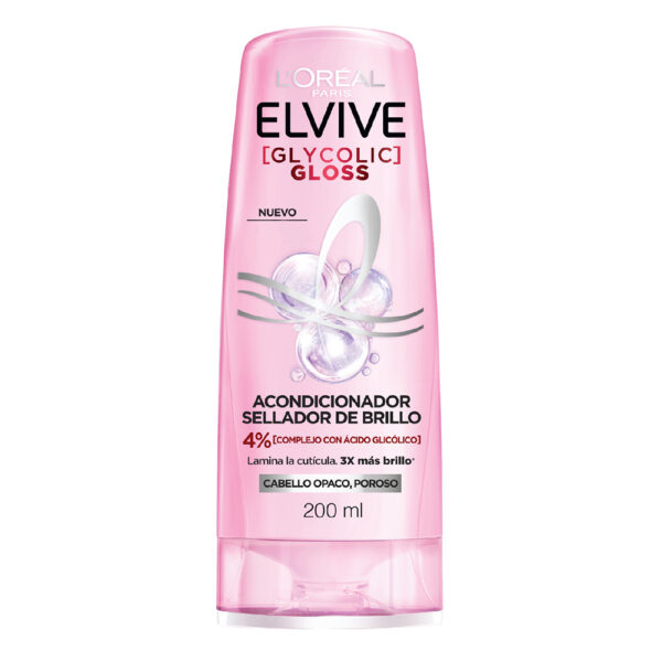 ELVIVE Acondicionador Elvive Glycolic Gloss 200ml