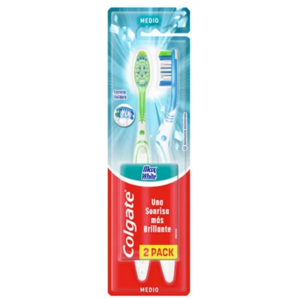 Colgate Max White Medio x 2 un