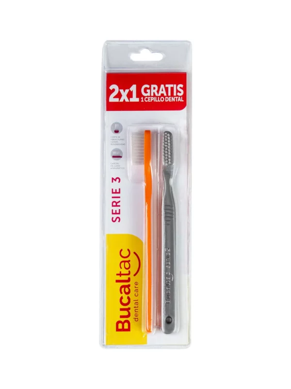 BUCALTAC CEPILLO SERIE 3 – 2×1 (2 PACKS)