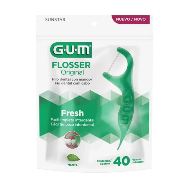 Gum Flosser Original Menta x 40 un