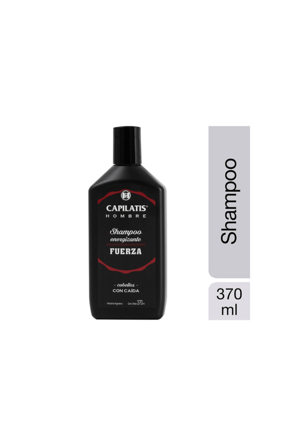 Capilatis Shampoo Hombre Energizante Fuerza para Caida x 370 ml