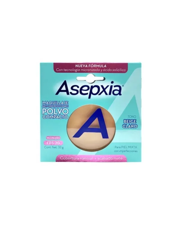 ASEPXIA - Maquillaje Polvo Beige Claro x 10 gr