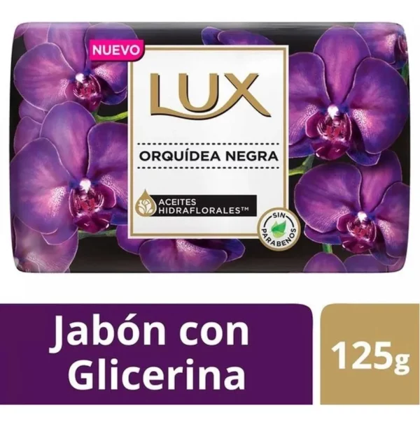 Lux Orquidea Negra Jabón Barra X 125 G