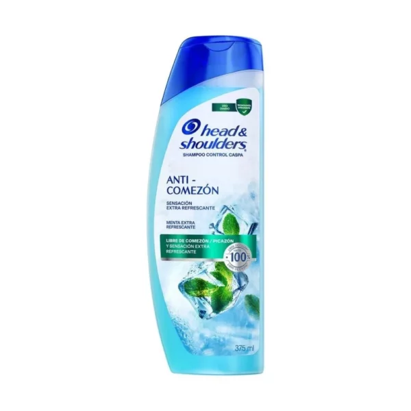 Head & Shoulders Shampoo Anti-Comezón Extra Refrescante 375 Ml