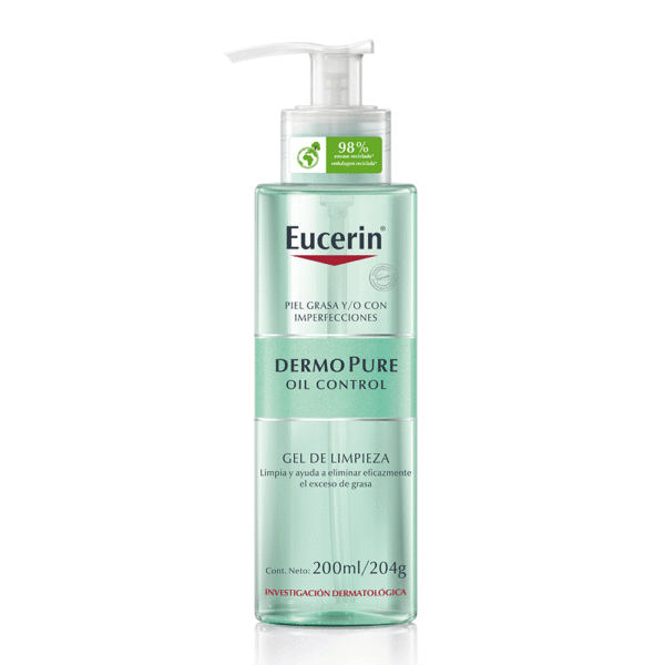 Eucerin  Gel Limpiador Facial DermoPure 200m