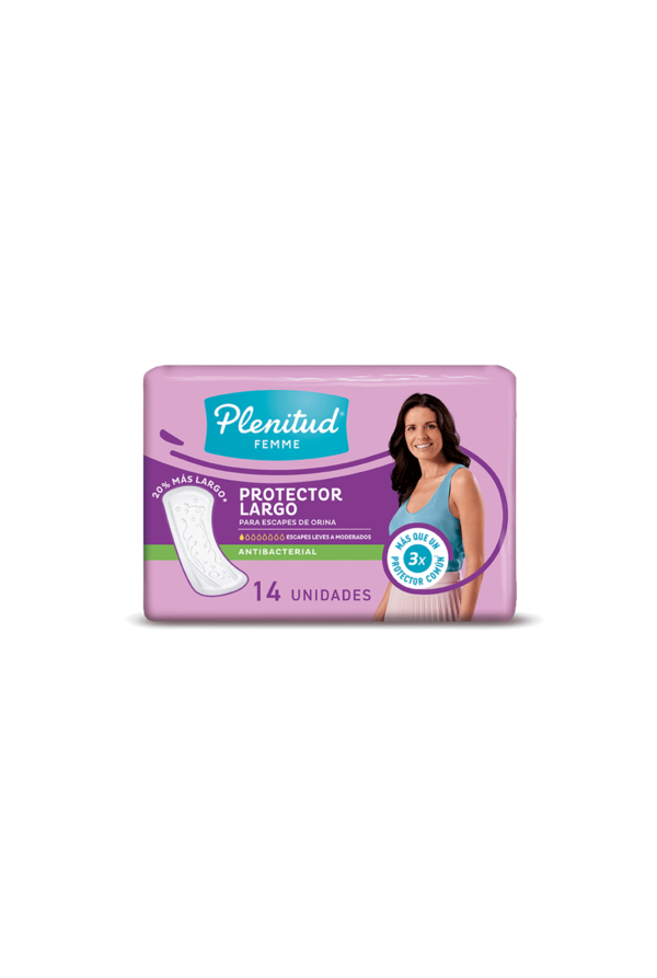 Plenitud Femme Protector Diario Antibacterial x 14 unid