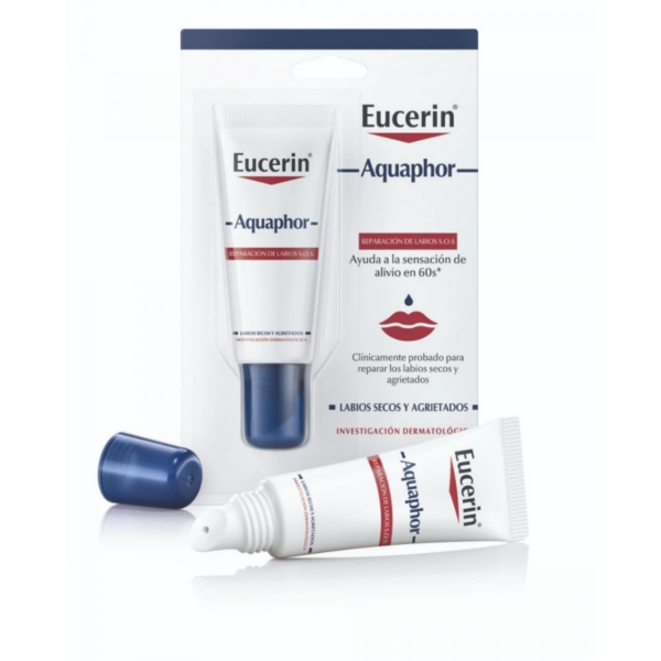 Eucerin Aquaphor Reparación de labios x 10 ml