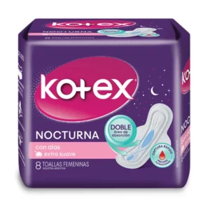 Kotex Nocturna Con Alas x8u