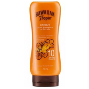 HAWAIIAN TROPIC CARROT LOCION DE ZANAHORIA FPS 10 X 240 ML