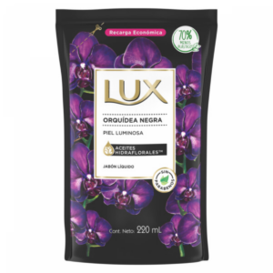 LUX JABON LIQ ORQUIDEA NEGRA REP X 220 ML