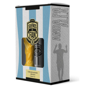 Box del campeon ARGENTINA (copa + body splash)