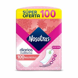 Nosotras Protectores multiestilo 100u